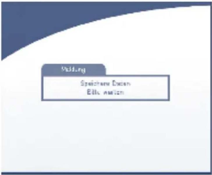 Velding Speichere Daten Eile, amien