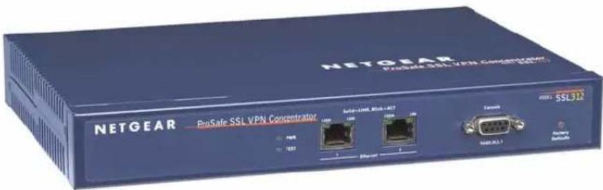 NETGEAR ProSafe SSL VPN Concentrator SSL312 PROSafe SSL VPN CONCENTRATOR NETGEAR