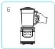 GORENJE MMC1000W - GEBRAUCH DES RÜHRWERKS: - 7