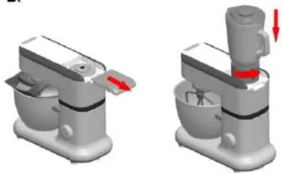 GORENJE MMC1000W - USING BLENDER: - 1