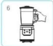 GORENJE MMC1000W - UPORABA MEŠALNIKA: - 7