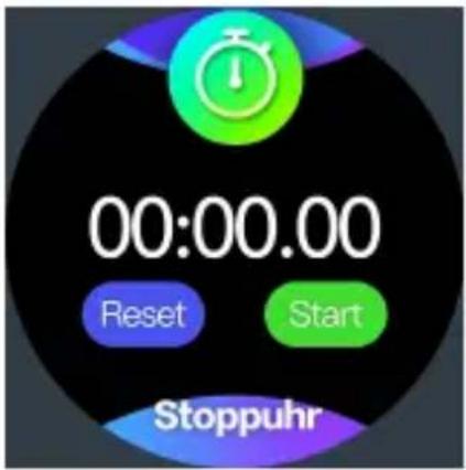 00:00.00 Reset Start Stoppuhr