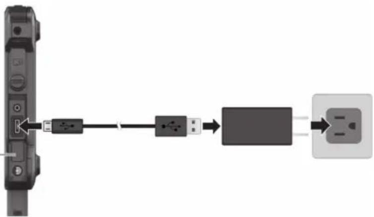 Getac MX50 - If you have the AC adapter: - 2