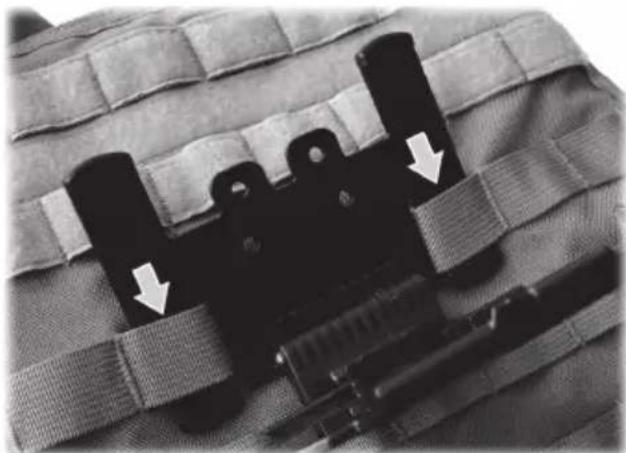 Getac MX50 - Using the Tactical Vest Mount (Optional) - 1