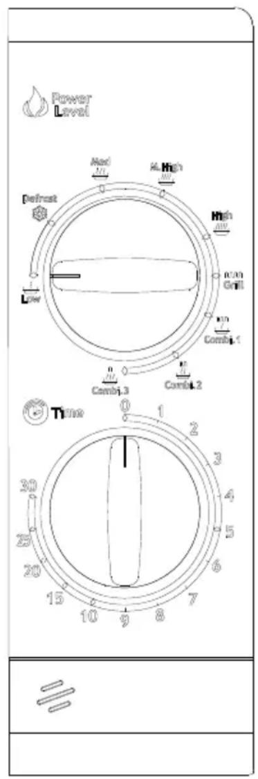 GORENJE MO20MGW - VEZÉRLÓ PANEL - 2