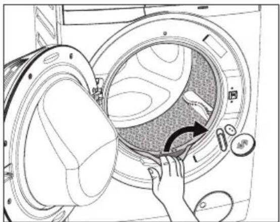 ELECTROLUX EWW1142R7MB - การบรรจุผ้าลงถังซัก - 1