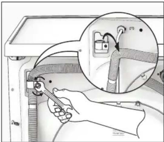 ELECTROLUX EWW1142R7MB - Emergency Drain - 1