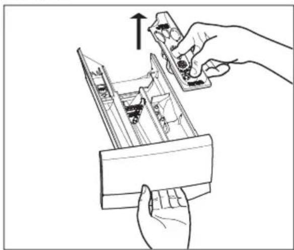 ELECTROLUX EWW1142R7MB - Cleaning The Dispenser Drawer - 2