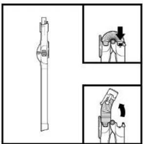 SHARK Vertex Duoclean Powerfins IZ441HBRN - Checking for Blockages in the Handheld Vacuum: - 1