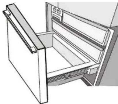ELECTROLUX ETE5720B-G - Khay chứa ngăn đông - 1