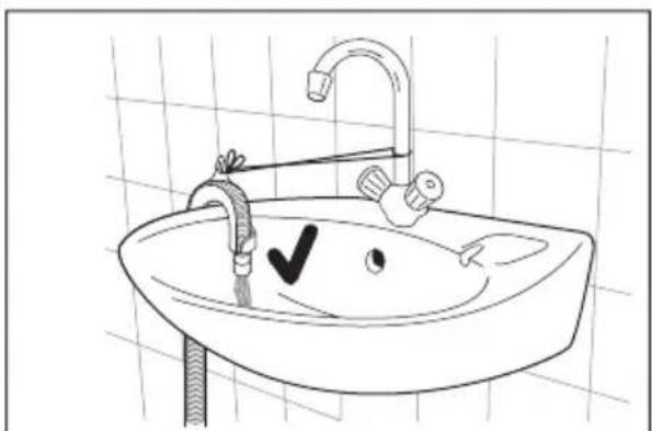 ELECTROLUX EWW9024P5WB - Fitting Hose Guide - 3