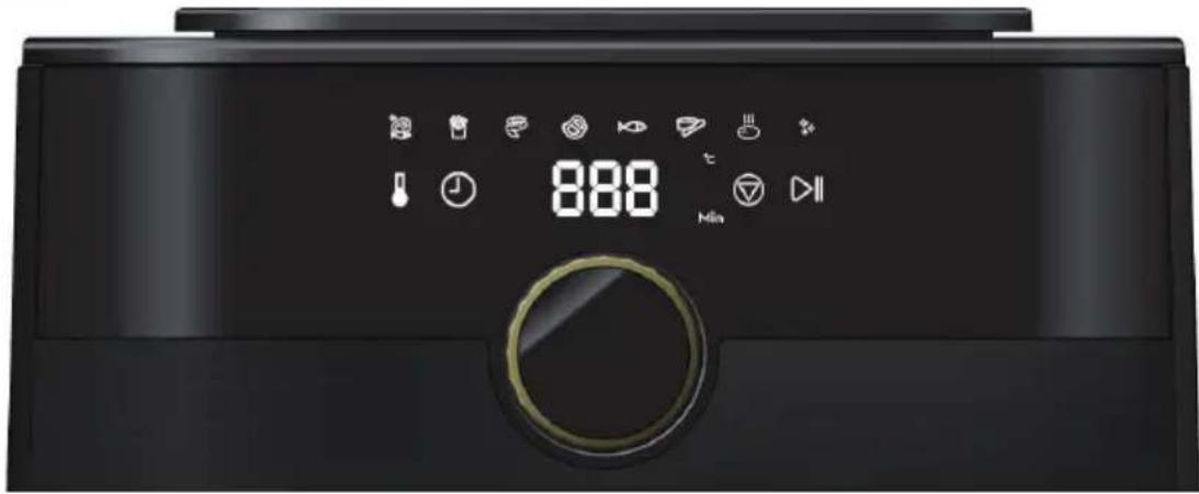 ELECTROLUX Air Fryer E6AF1-520K - 使用方法:煎熬與氣炸鑑(讓參考第3頁圖示) - 1