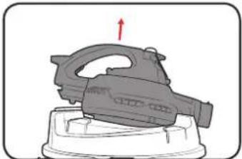 Ozito WDVB-1312 - Detaching The Blower - 2