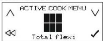 ACTIVE COOK MENU Total flexi