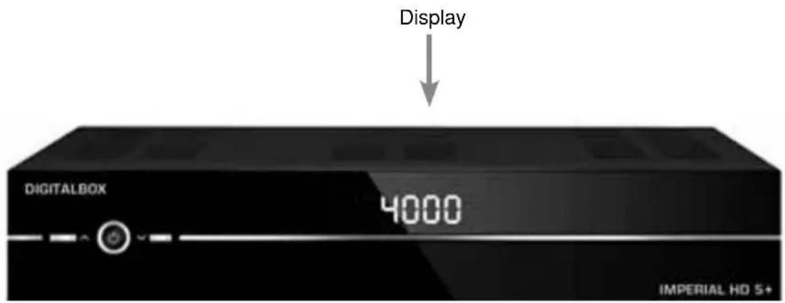 Display DIGITALBOX 4000 IMPERIAL HD 5+