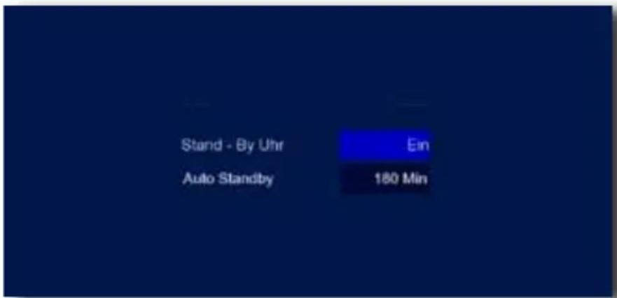 Stand - By Uhr Auto Standby Ein 100 Min
