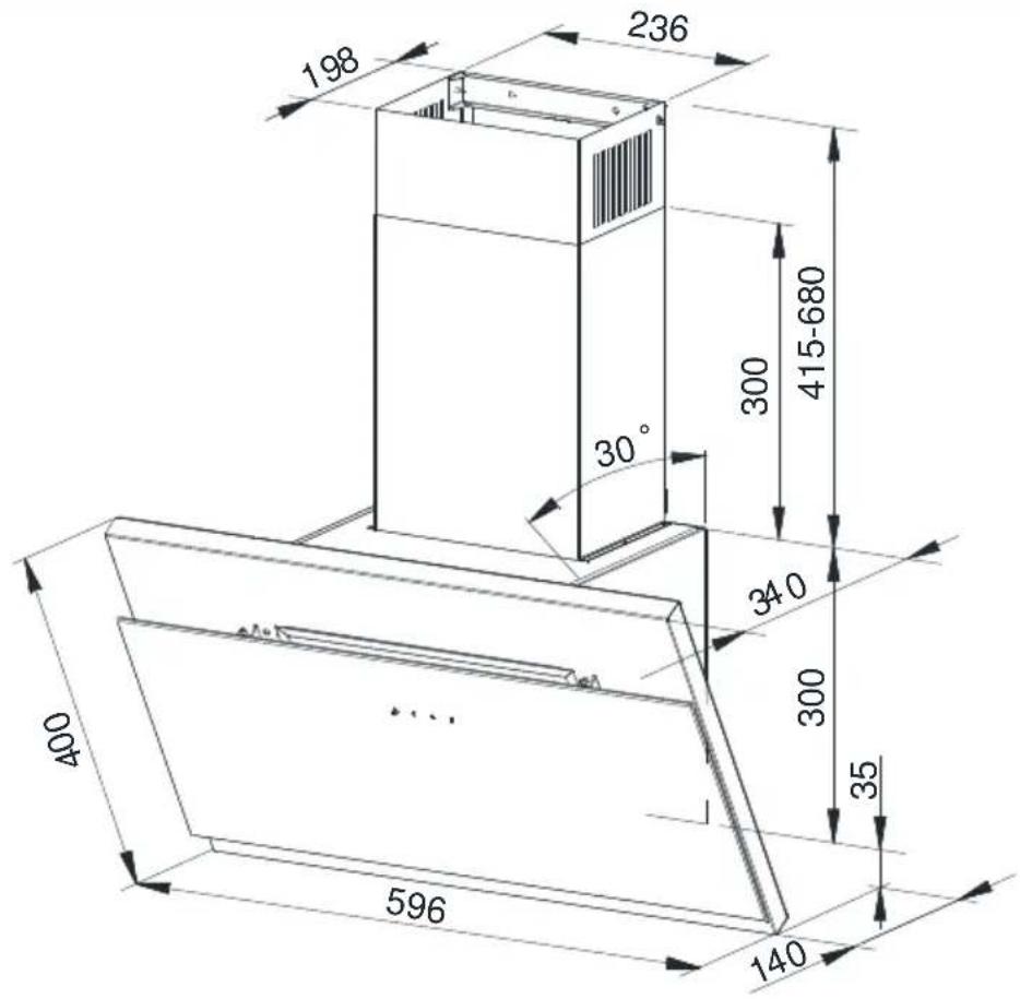 198 236 30° 300 415-680 340 300 35 400 596 140