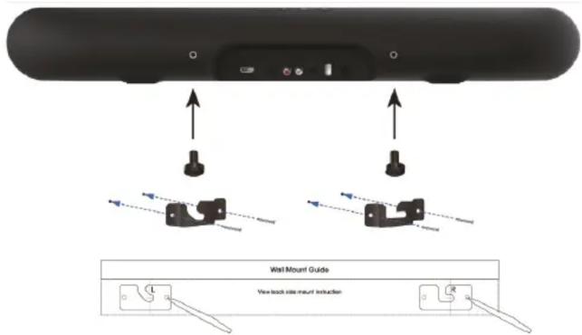 XORO HSB 70 - Wandhalterung - 1