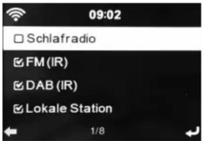 09:02 Schlafradio FM (IR) DAB (IR) Lokale Station 1/8