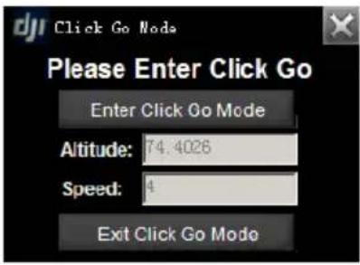 djr Click Go Mode Please Enter Click Go Enter Click Go Mode Altitude: 74.4026 Speed: 4 Ext Click Go Mode