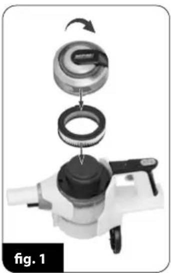 MPM MOD-35 - ASSEMBLING (AND DISASSEMBLING) THE VACUUM CLEANER - 1