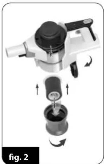 MPM MOD-35 - ASSEMBLING (AND DISASSEMBLING) THE VACUUM CLEANER - 2