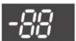 ELECTROLUX ESE5401A-B - Function setting of the LED display - 4
