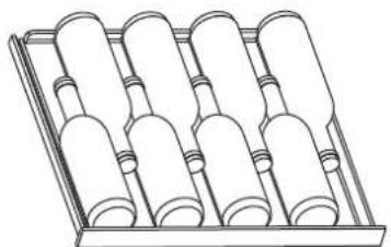 HISENSE RW17W4NSWGF - Placement Of Bottles - 1