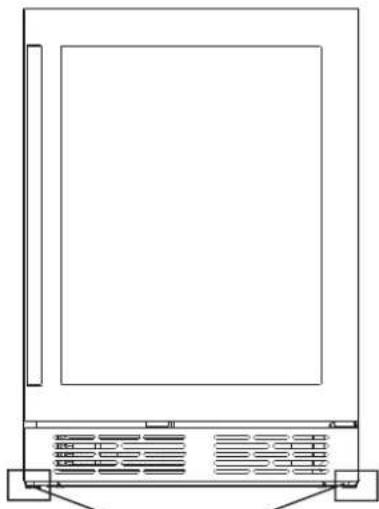 HISENSE RW17W4NSWGF - Leveling Of Appliance - 2