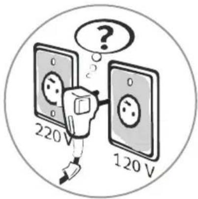 220 V 120 V