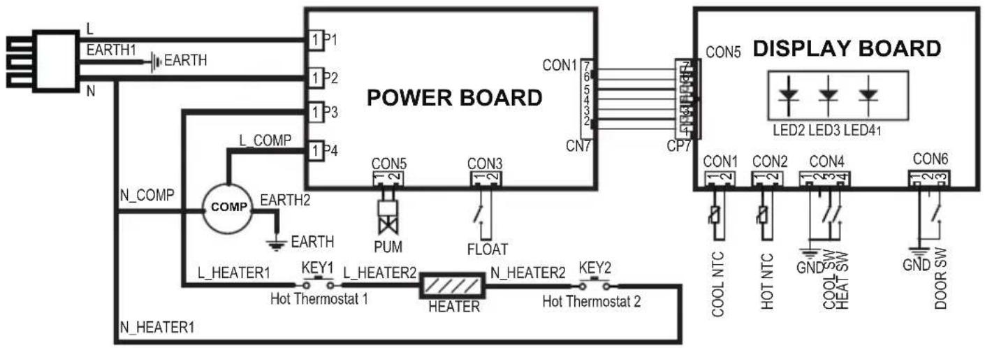 ELECTROLUX EQAXF01BXSI - Circuit diagram - 1