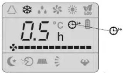 0.5 °C 0.5 h