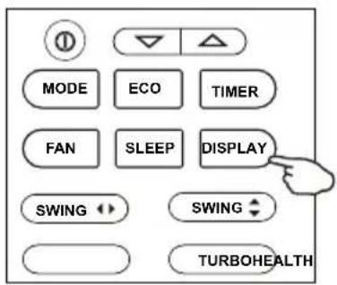 MODE ECO TIMER FAN SLEEP DISPLAY SWING SWING TURBOHEALTH