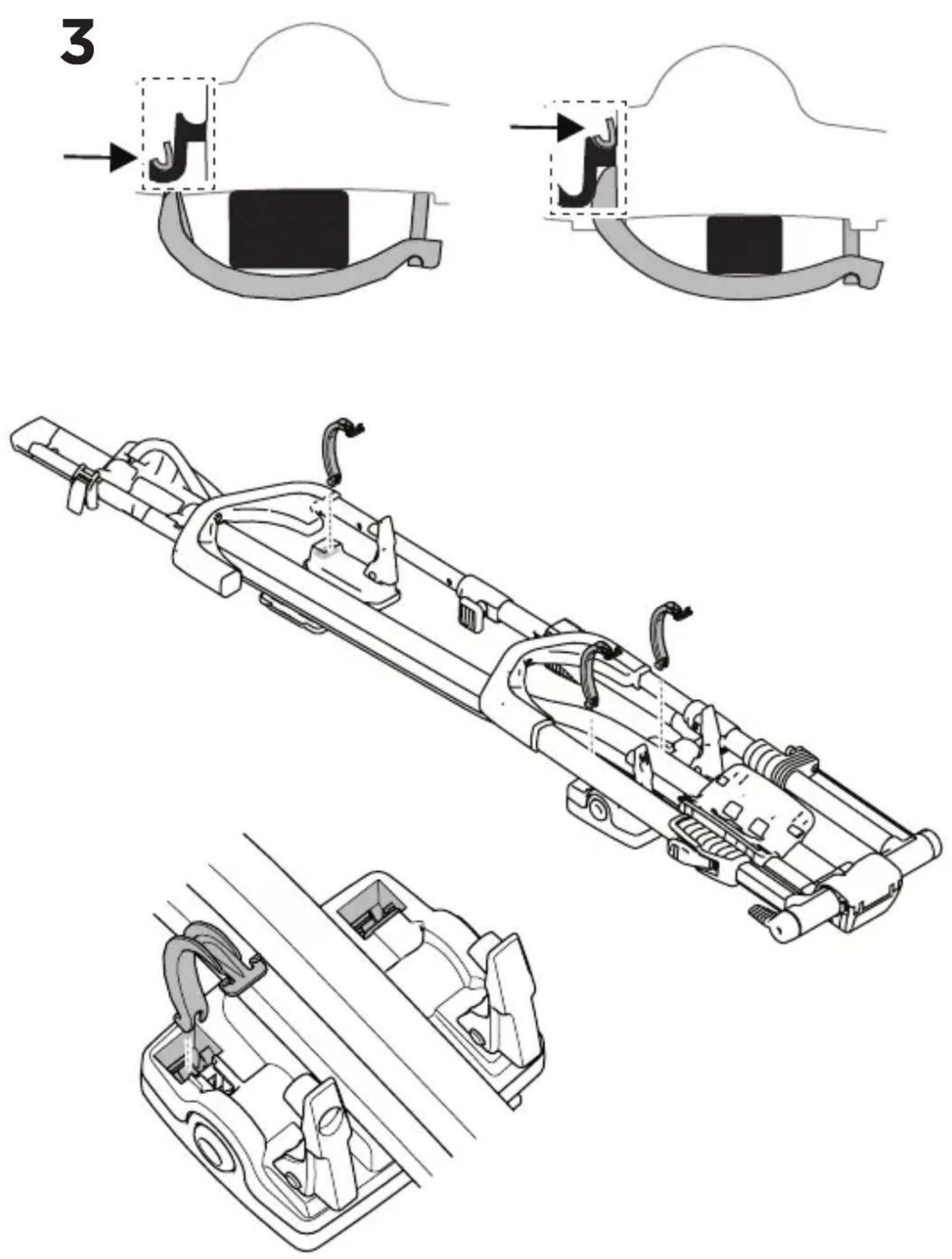 THULE Bike Rack Around-the-Bar Adapter - > Instructions - 10