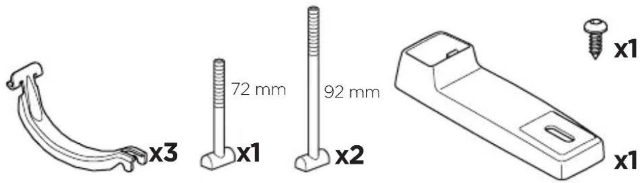x3 72 mm x1 92 mm x2 x1 x1