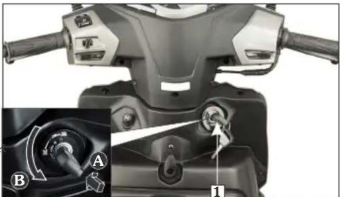 HERO Maestro Edge (2017) - Steering lock - 1