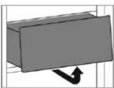 BOMANN GS 7243 - Removing / inserting the drawers - 2