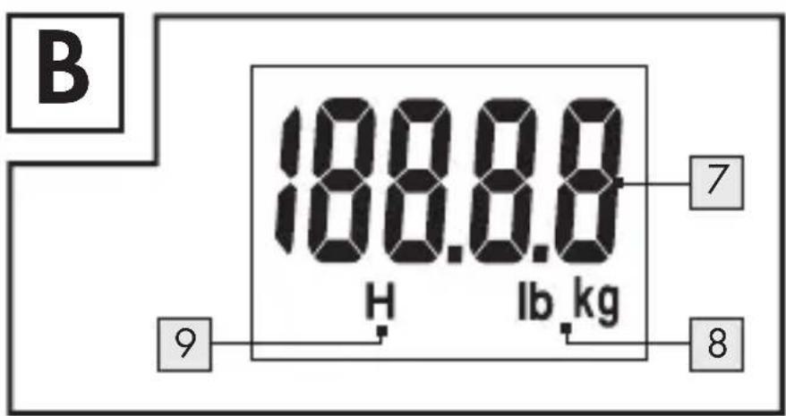 B 188.8.0 H Ib kg 7 9 8