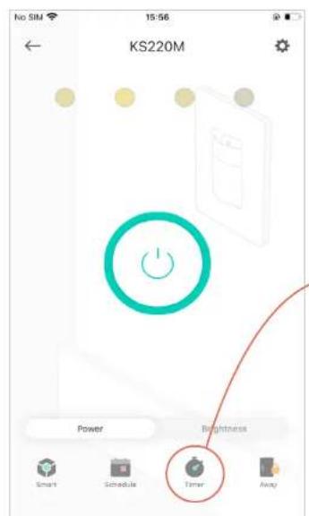 KS220M Power Brightness Smart Schedule Timer Away