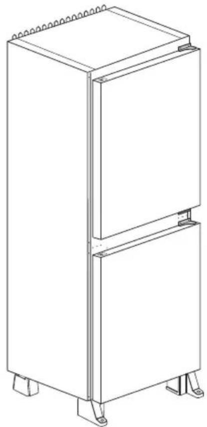 Flavel FCF5050 - INSTALLATION OF HIGH LEVELLING FOOT - 5