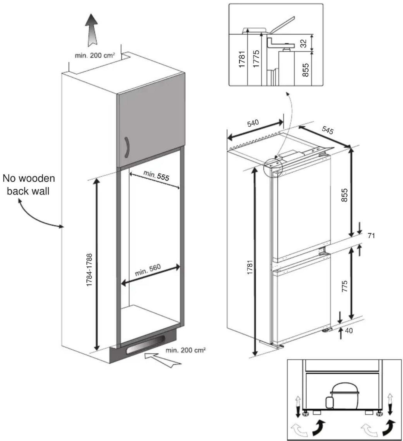 Flavel FCF5050 - detailed step by step - 1
