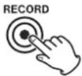 TASCAM 202MKV - Drücken Sie die Taste RECORD (●) von Deck 1. - 1