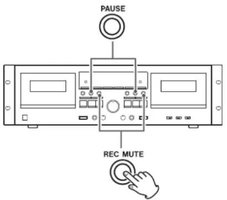 TASCAM 202MKV - Stummaufnahme - 1