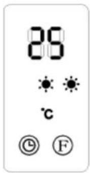 89 °C © F