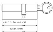 OLYMPIA PR 1 - Vorgerichtet für Profil-Doppelzylinder - 1