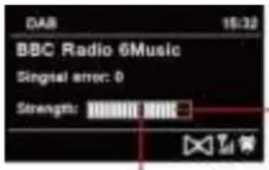 DAB 15:32 BBC Radio 6Music Singnal error: 0 Strength: