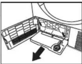 GRUNDIG GT 55824 CW - Emptying the water tank - 3