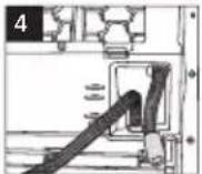 GRUNDIG GT 55824 CW - Connecting the water drainage hose - 4