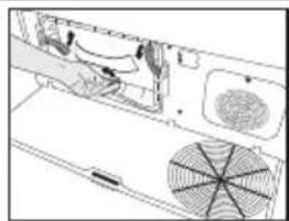 GRUNDIG GT 55824 CW - Cleaning the condenser - 2