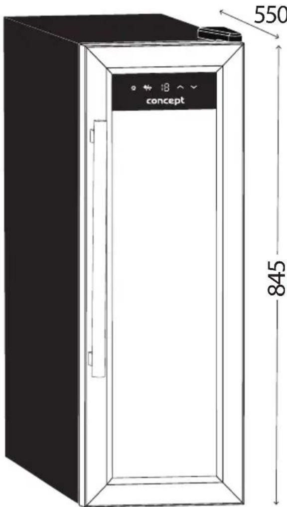 Concept VTE7014 - Podłączenie do sieci elektrycznej - 1